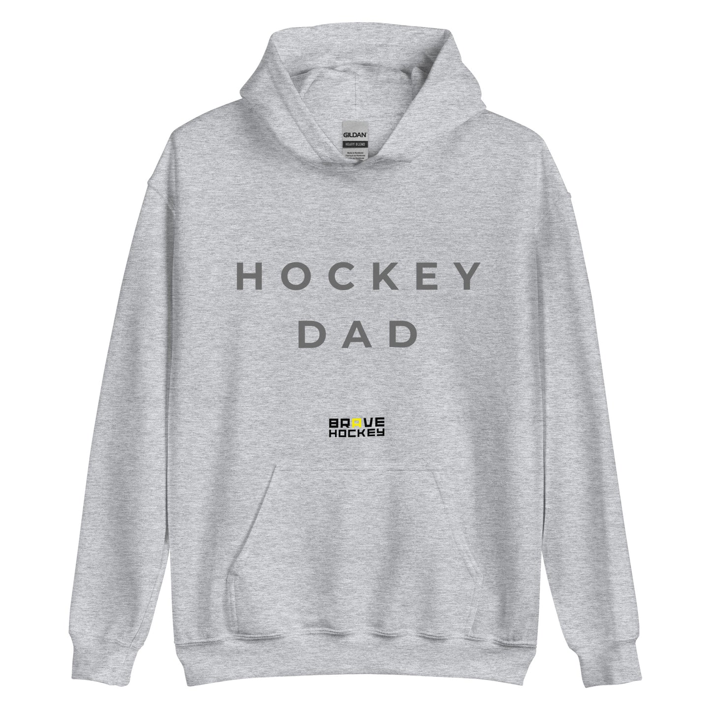 HOCKEY DAD HOODIE GREY