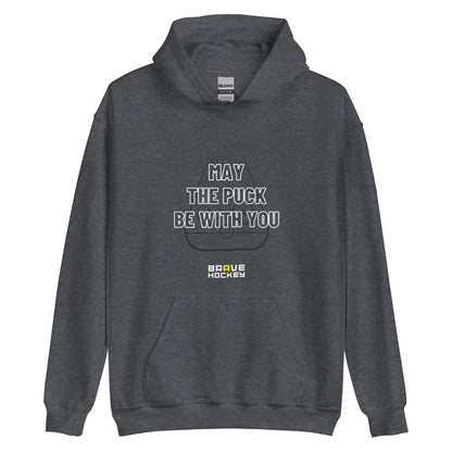 MAY THE PUCK BE WITH YOU - Unisex Hoodie