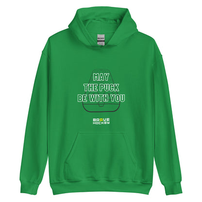 MAY THE PUCK BE WITH YOU - Unisex Hoodie