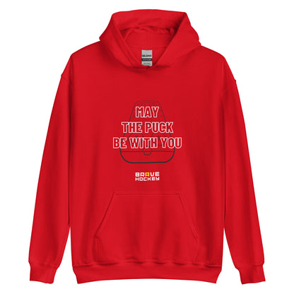 MAY THE PUCK BE WITH YOU - Unisex Hoodie