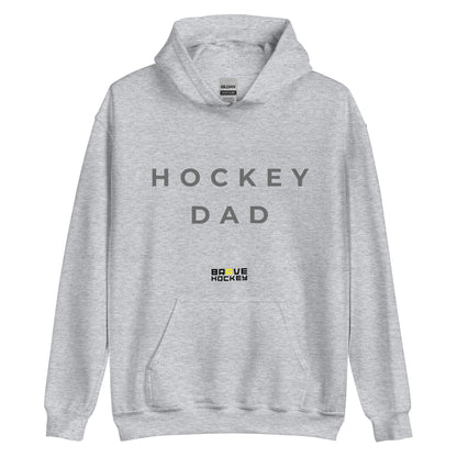 HOCKEY DAD HOODIE GREY