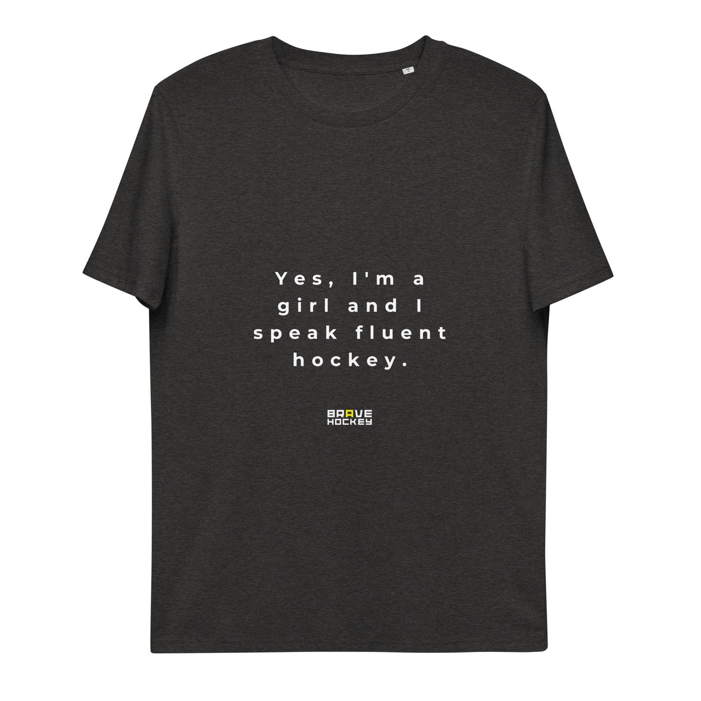 BRAVE HOCKEY #2 Unisex organic cotton t-shirt