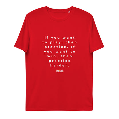 BRAVE HOCKEY #7 Unisex organic cotton t-shirt